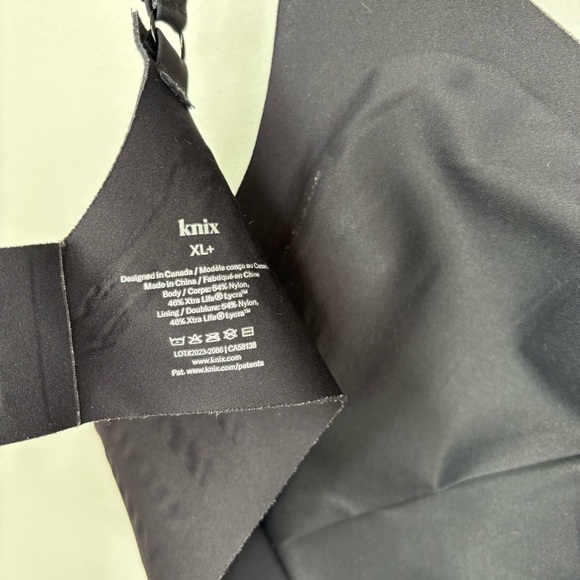 Knix Black Bra Size XL+ - Picture 5 of 7